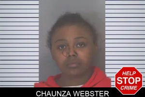 Chaunza Webster mugshot