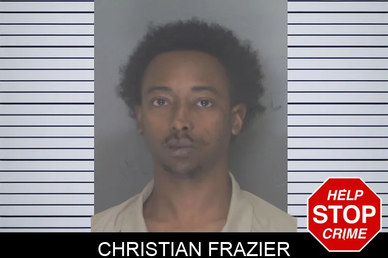 Christian Frazier mugshot