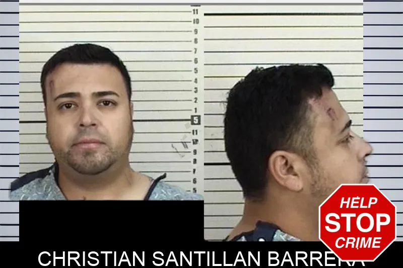 Christian Santillan Barrera Mugshots
