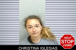 Christina Iglesias mugshot