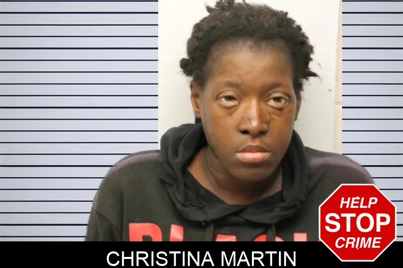Christina Martin mugshot