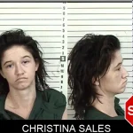 Christina Sales Mugshots