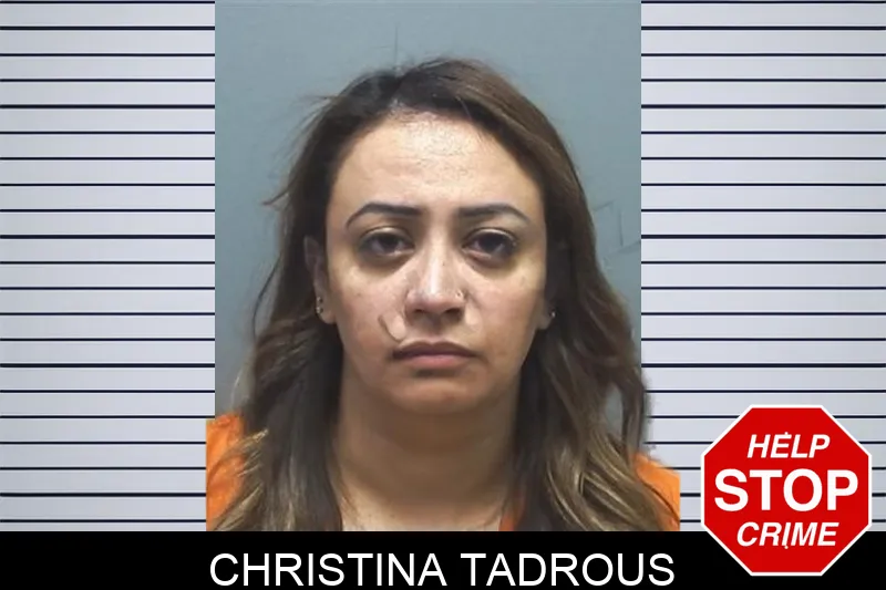Christina Tadrous Mugshots