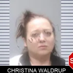 Christina Waldrup Mugshots