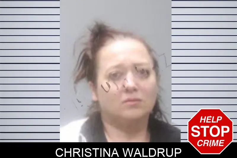 Christina Waldrup Mugshots