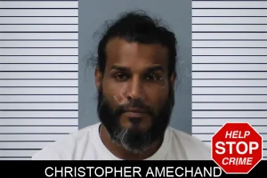 Christopher Amechand mugshot