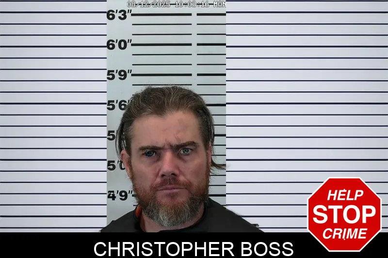 Christopher Boss Mugshots
