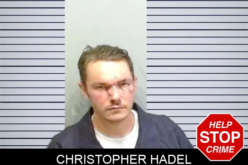 Christopher Hadel mugshot