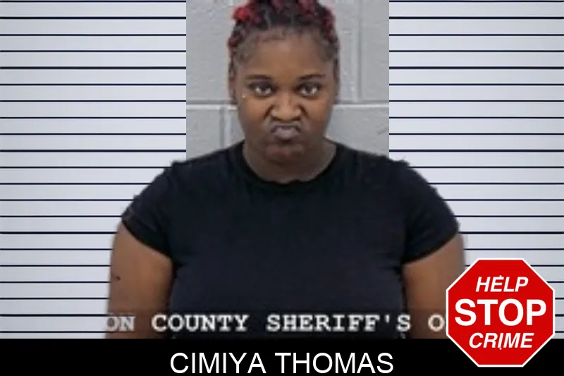 Cimiya Thomas Mugshots