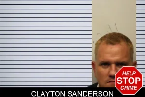 Clayton Sanderson mugshot