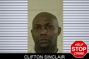 Clifton Sinclair mugshot