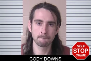 Cody Downs mugshot