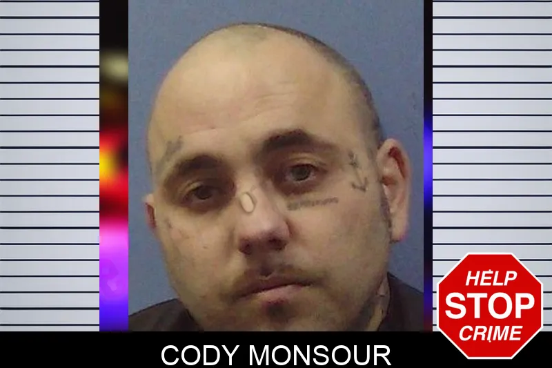 Cody Monsour Mugshots
