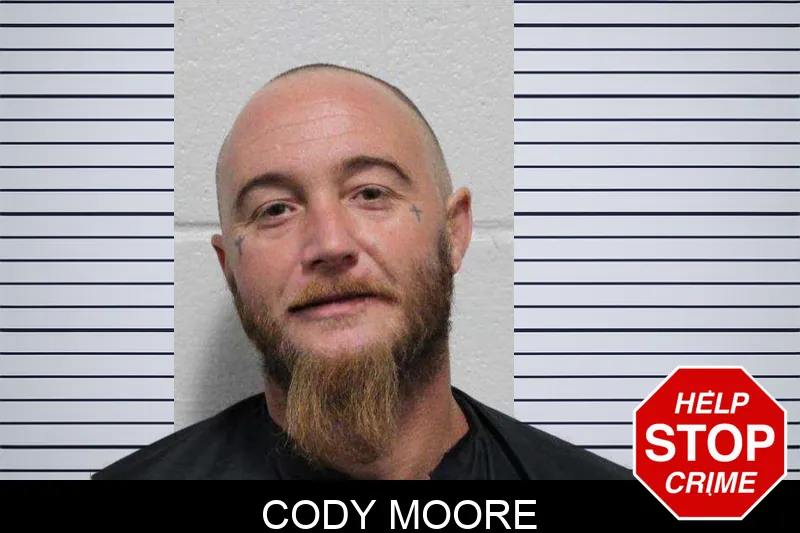 Cody Moore Mugshots