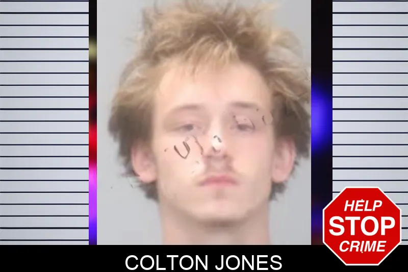 Colton Jones Mugshots