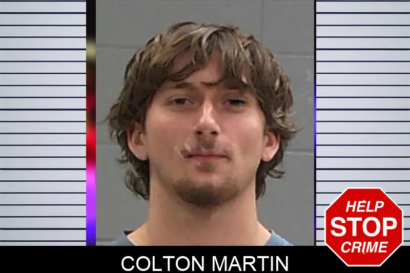 Colton Martin Mugshots