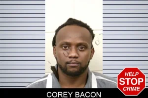 Corey Bacon mugshot