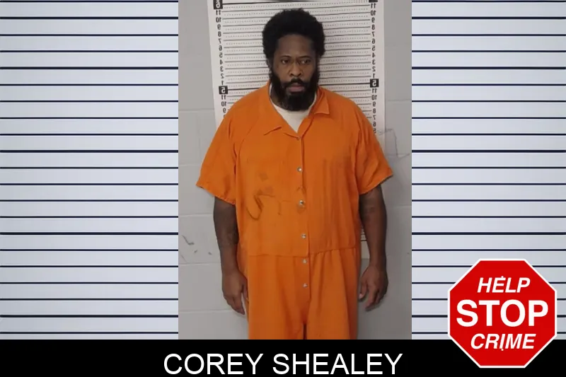 Corey Shealey Mugshots