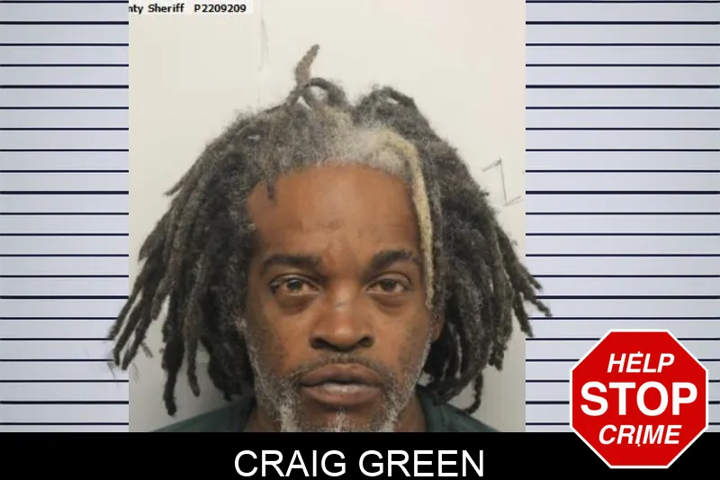 Craig Green Mugshots