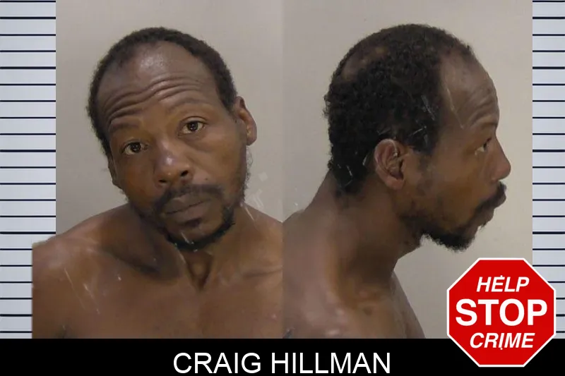 Craig Hillman mugshot