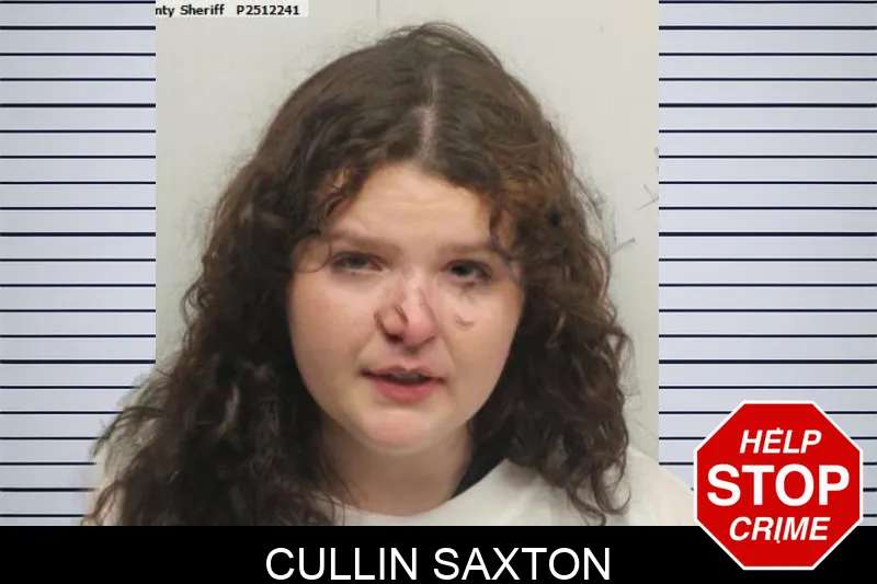 Cullin Saxton Mugshots
