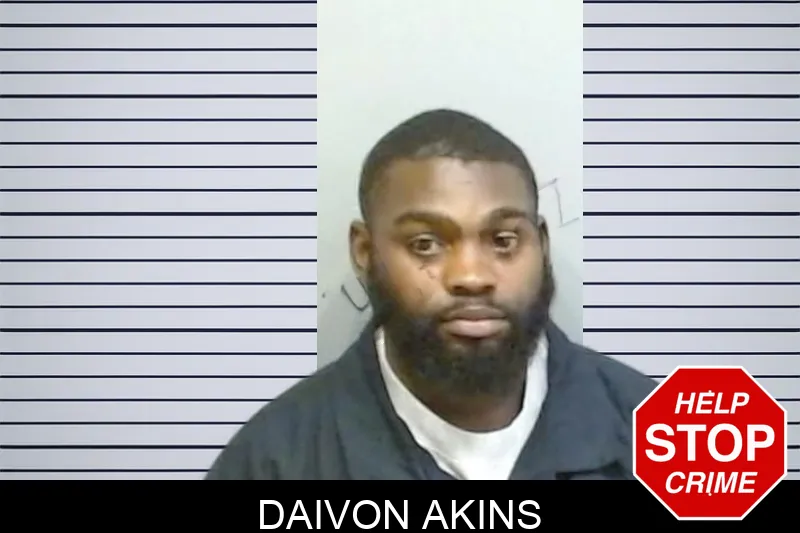 Daivon Akins Mugshots