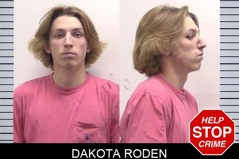 Dakota Roden Mugshots