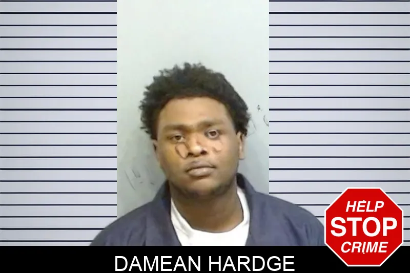 Damean Hardge Mugshots
