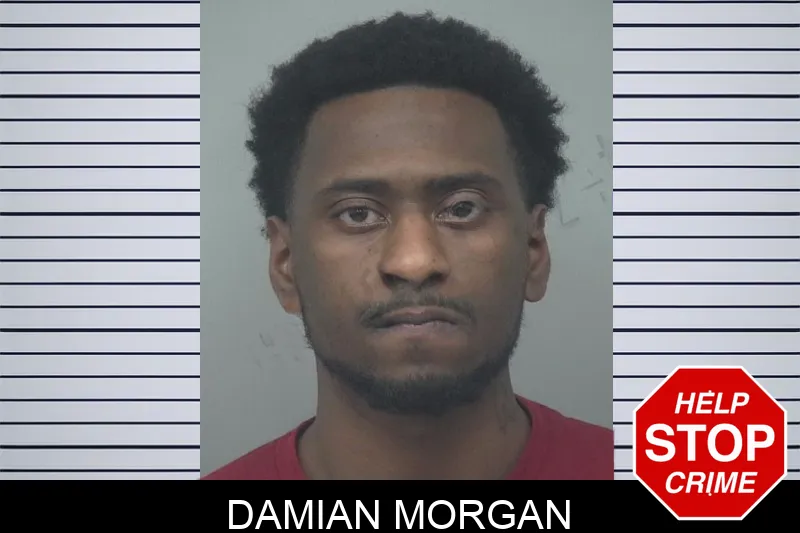 Damian Morgan mugshot