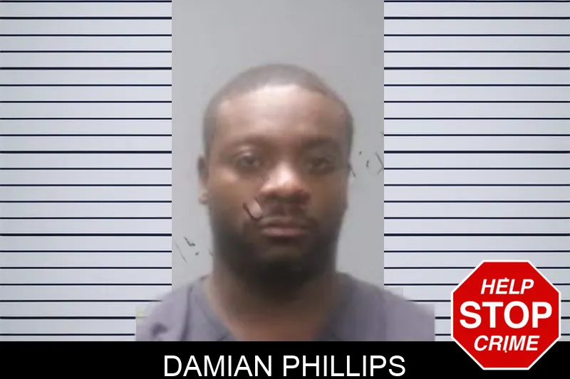 Damian Phillips Mugshots