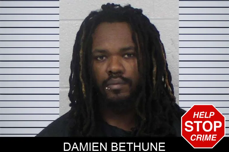 Damien Bethune Mugshots