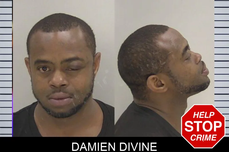Damien Divine Mugshots