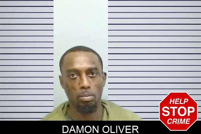 Damon Oliver mugshot