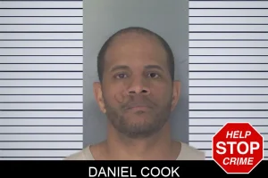 Daniel Cook mugshot