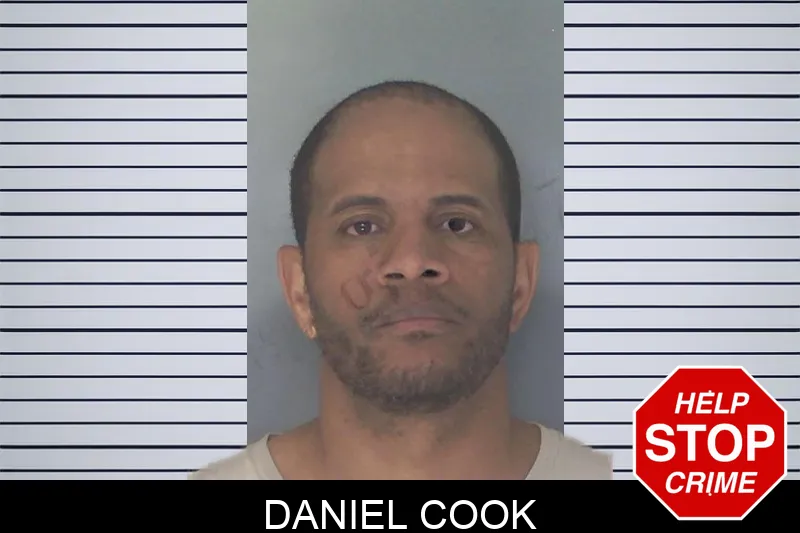 Daniel Cook Mugshots