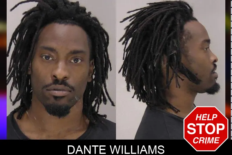 Dante Williams Mugshots