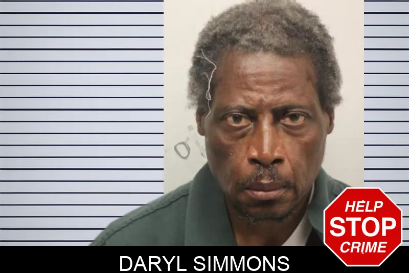 Daryl Simmons Mugshots