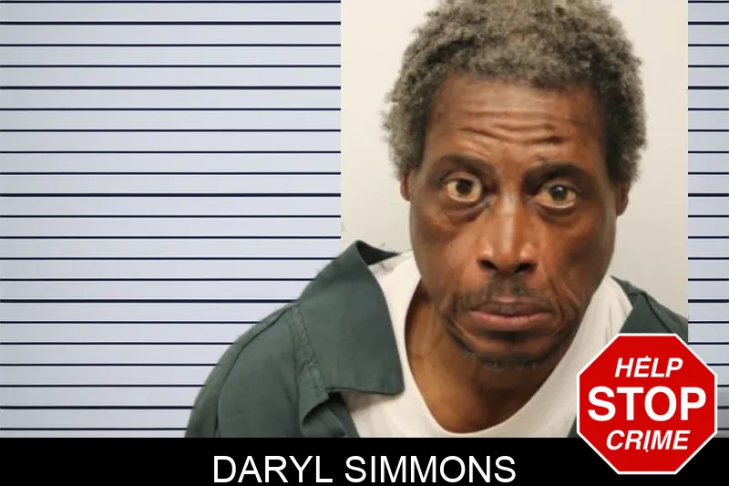 Daryl Simmons Mugshots