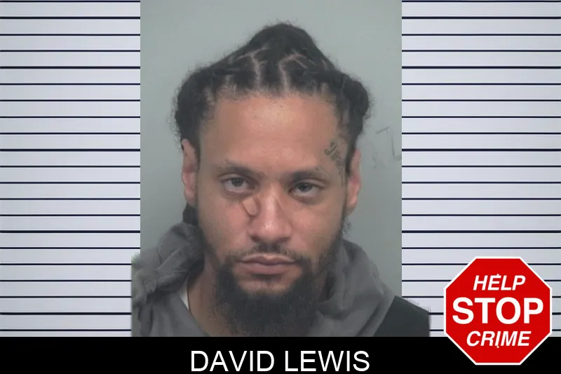 David Lewis mugshot