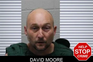 David Moore mugshot