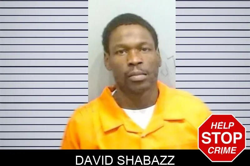 David Shabazz mugshot