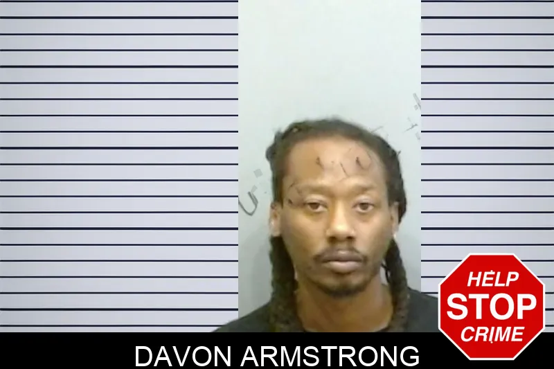 Davon Armstrong mugshot
