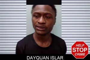 Dayquan Islar mugshot