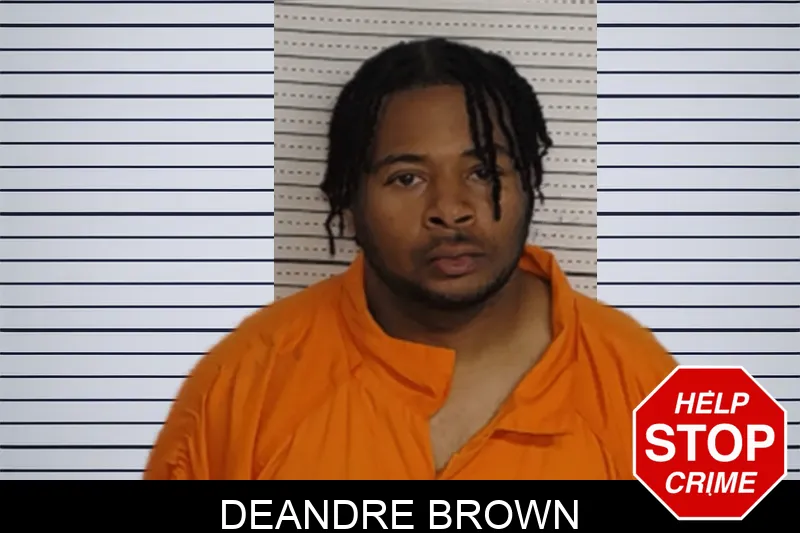 Deandre Brown mugshot