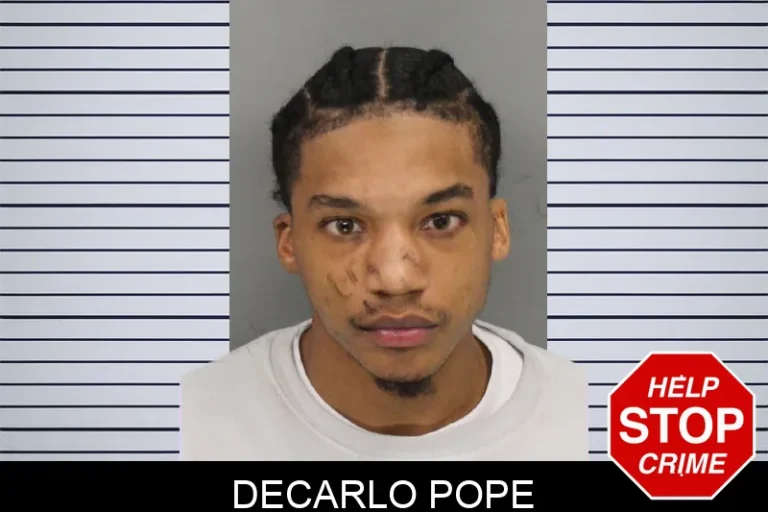 Decarlo Pope mugshot – Cobb County , Georgia Decarlo Pope