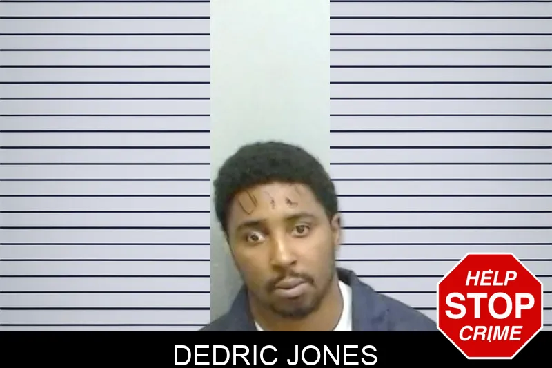 Dedric Jones mugshot
