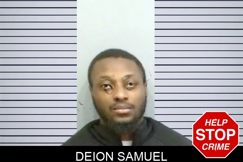 Deion Samuel mugshot