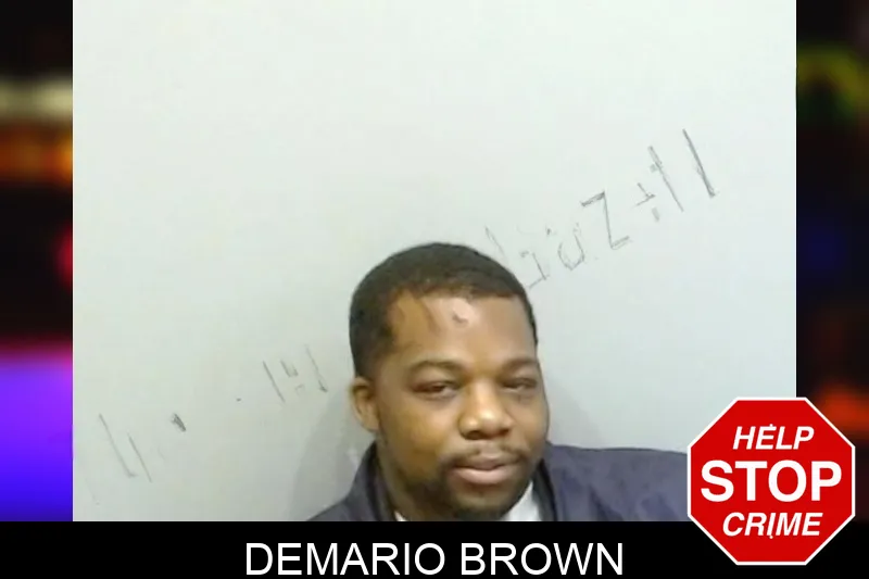 Demario Brown mugshot – Fulton County , Georgia Demario Brown mugshot