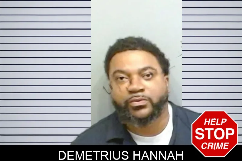 Demetrius Hannah Mugshots