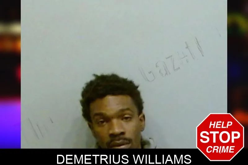 Demetrius Williams mugshot